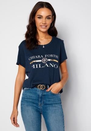 Chiara Forthi Short Sleeve Tee Navy XL