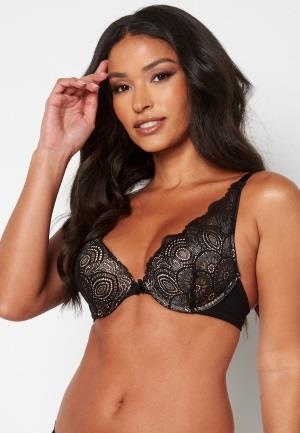 Wonderbra Glamour Triangle Bra Black 85D