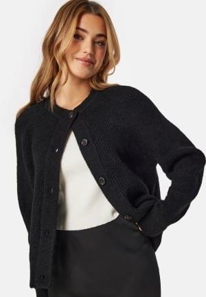 SELECTED FEMME Slflulu LS knit short cardigan Black S