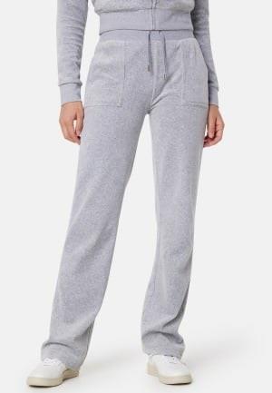 Juicy Couture Del Ray Classic Velour Pant Silver Marl XL