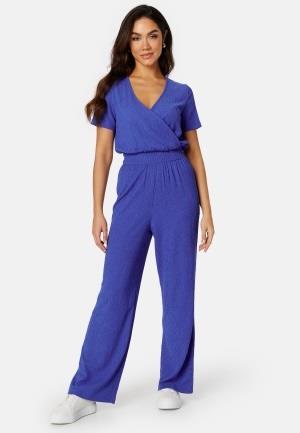 Happy Holly Kali smock jumpsuit Blue 48/50