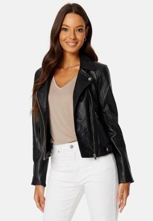 SELECTED FEMME Slkatie Leather Jacket Black 34