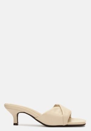 BUBBLEROOM Ana Heeled Sandal Light beige 38