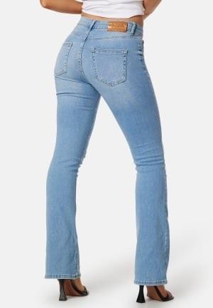 ONLY Onlblush Life Mid Flared Denim Light Blue Denim S/34