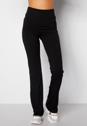 Happy Holly Soft Flared Jazz Pants Black 32/34