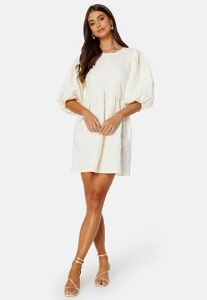 BUBBLEROOM Summer Luxe Puff Mini Dress Light yellow 46