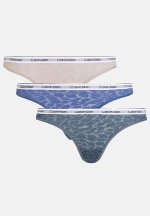 Calvin Klein Brazilian 3PK GP8 TRUE NAVY/ SPHIN S