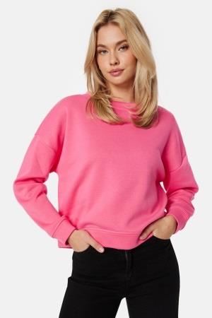 Pieces Pcchilli LS Sweat Hot Pink XS