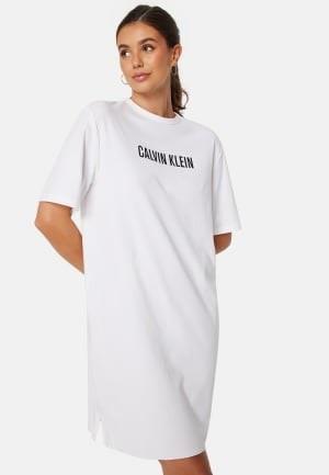 Calvin Klein S/S Nightshirt 100 WHITE M