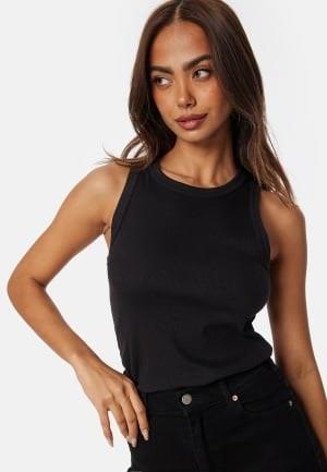 GANT High Neck Rib Tank Top Black XXL