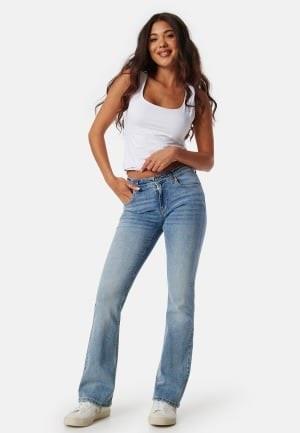 BUBBLEROOM Low Waist Bootcut Jeans Medium blue 40