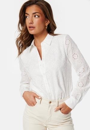 BUBBLEROOM Broderie Anglaise Shirt White 46