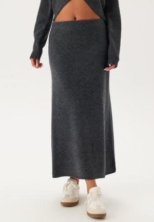 Pieces Pcnanu Hw Long Knit Skirt Bc Ombre Blue M