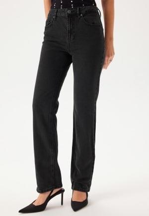 VERO MODA Vmtessa Hr Straight Jeans Black Denim 28/30