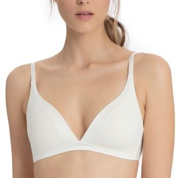 Calida BH Cate Triangle Soft-Bra Vit bomull A 70 Dam