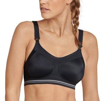 Schiesser BH Active Sport High Support Bra Svart A 85 Dam