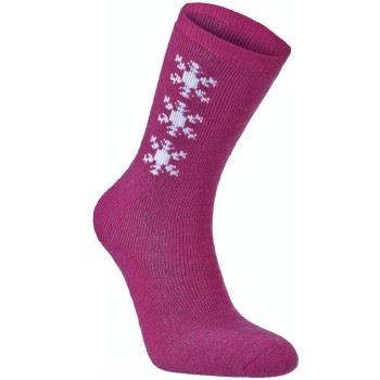 Seger Strumpor Lillen Junior Sock Rosa ull Strl 25/27 Barn