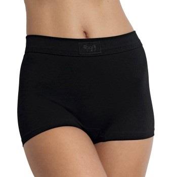 Sloggi Trosor Double Comfort Shorts Svart bomull 40 Dam