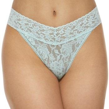 Hanky Panky Trosor Original Rise Thong Turkos nylon One Size Dam