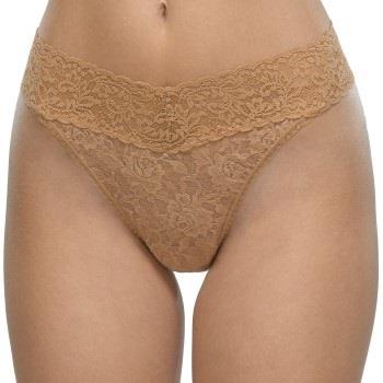 Hanky Panky Trosor Original Rise Thong Brun nylon One Size Dam