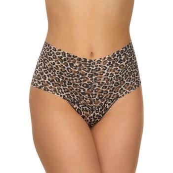 Hanky Panky Trosor Retro Thong Leopard Leopard nylon One Size Dam