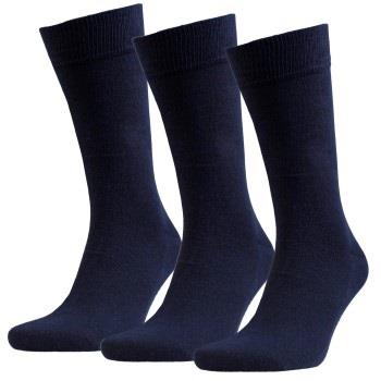 Amanda Christensen Strumpor 3P True Combed Cotton Sock Marin Strl 43/4...