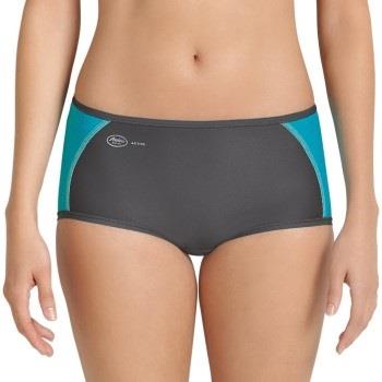 Anita Trosor Active Sporty Brief Panty Grå/Turkos 38 Dam