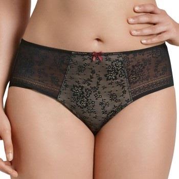 Rosa Faia Trosor Fleur High Waist Brief Svart 38 Dam