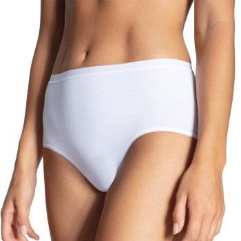 Calida Trosor Natural Comfort Brief Highwaist Vit bomull Small Dam