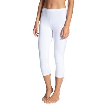 Calida Natural Comfort Capri Leggings Vit bomull X-Small Dam