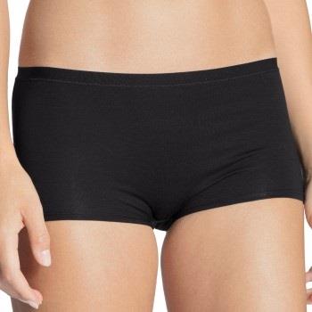 Calida Trosor Natural Comfort Panty Svart bomull Medium Dam