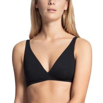 Calida BH Natural Comfort Soft Bra Svart bomull A 75 Dam