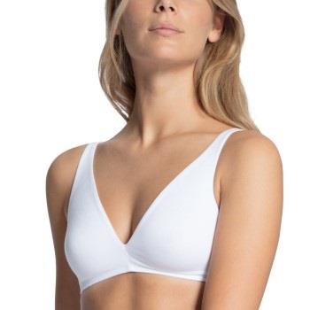 Calida BH Natural Comfort Soft Bra Vit bomull A 70 Dam