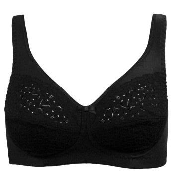 Damella BH Classic Soft Lace Bra Svart A 75 Dam