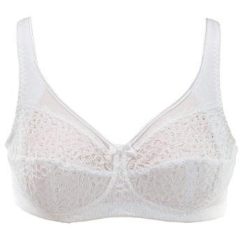 Damella BH Classic Soft Lace Bra Vit A 80 Dam