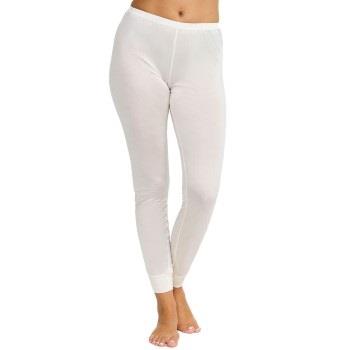 Damella Silk Leggings Elfenben silke X-Small Dam