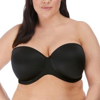 Elomi BH Smooth Moulded Strapless Bra Svart F 100 Dam