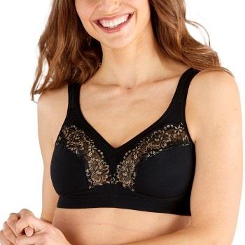 Swegmark BH Fairtrade Soft Bra Svart ekologisk bomull C 85 Dam