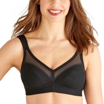 Swegmark BH Net Faitrade Cotton Soft Bra Svart ekologisk bomull B 85 D...