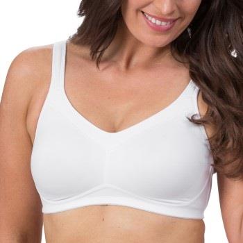 Trofe Betty Wireless Bra BH Vit E 100 Dam