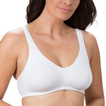 Trofe Comfort Lounge Bra BH Vit bomull D 85 Dam