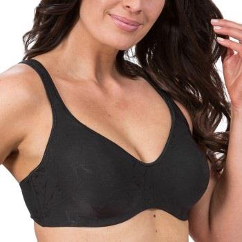 Trofe Ebba Underwire Bra BH Svart D 90 Dam