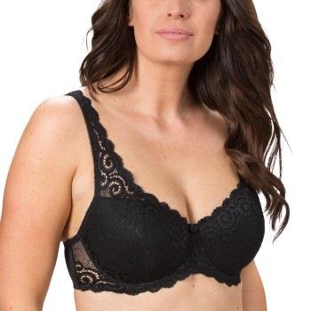 Trofe Irene Underwire Bra BH Svart polyamid C 85 Dam