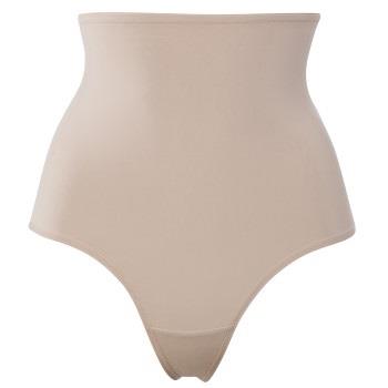 Trofe Shaping High Waist Thong Trosor Beige Small Dam