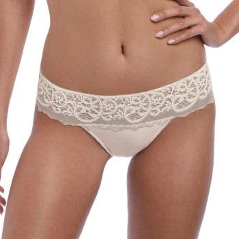 Wacoal Trosor Lace Essentials Tanga Creme Medium Dam