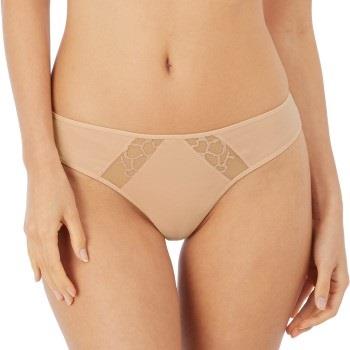 Wacoal Trosor Lisse Thong Beige Small Dam