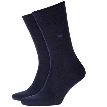 Burlington Strumpor Leeds Wool Sock Marin Strl 40/46 Herr