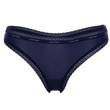 Calvin Klein Trosor Bottoms Up Refresh Thong Marin polyamid X-Small Da...