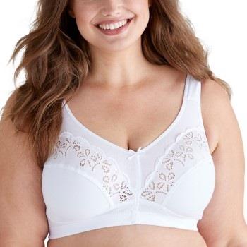 Swegmark BH Treasure Soft Bra Vit bomull C 95 Dam