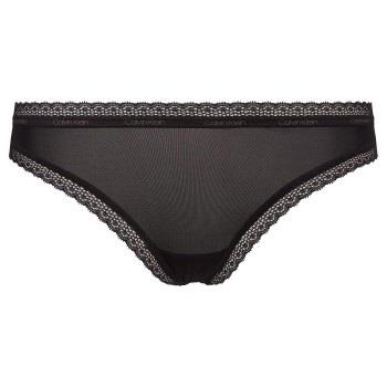 Calvin Klein Trosor Bottoms Up Refresh Thong Svart polyamid Medium Dam